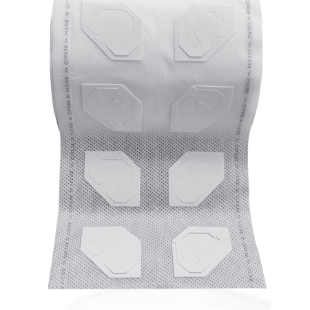 Olmos - shaklidagi chomp kofe rulosi nuqta naqshli naqsh